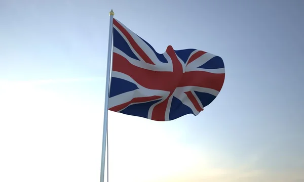 영국의 국기 스톡 사진