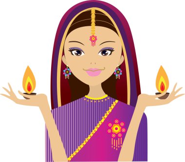 Indian women clipart