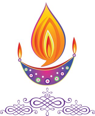 Oil lamp clipart