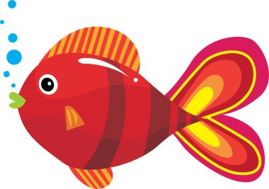 Cartoon fish clipart