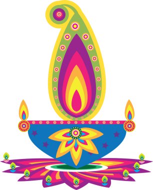 Oil lamp clipart