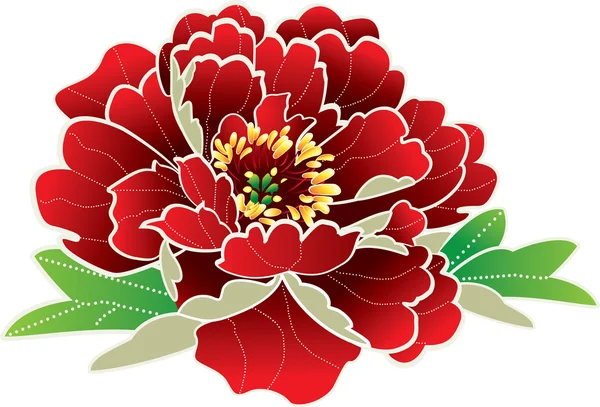 Icône de fleur — Image vectorielle