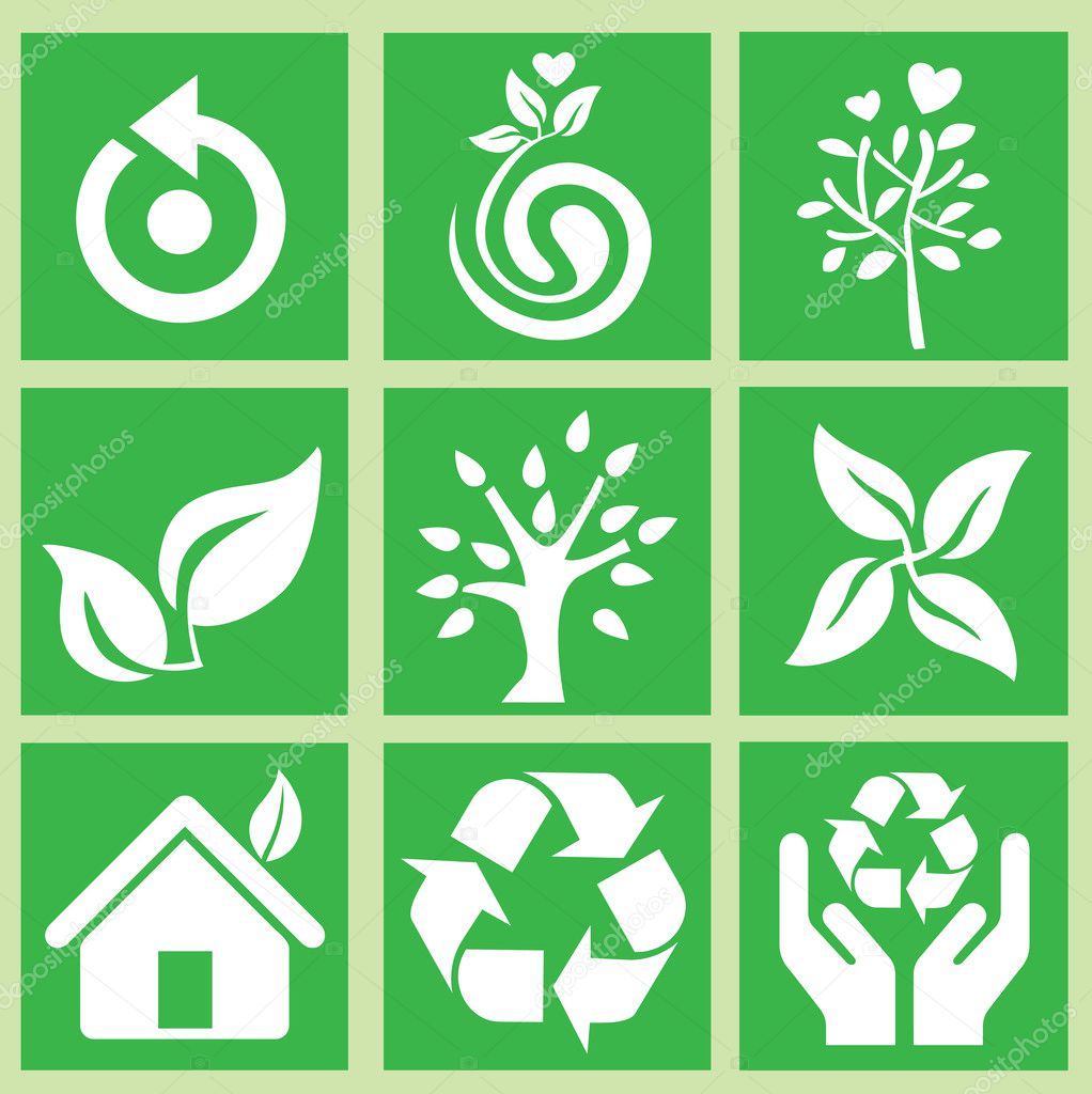 Recycle green icon