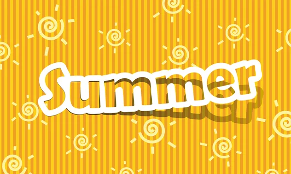 Καλοκαίρι — Διανυσματικό Αρχείο