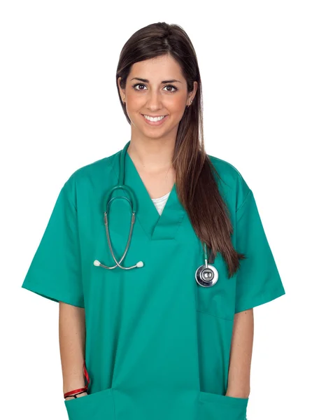Attraente ragazza medica — Foto Stock