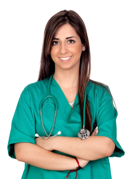 Atractiva chica médica —  Fotos de Stock