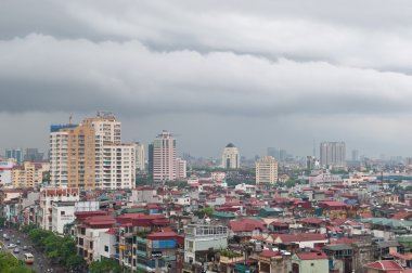 View of Hanoi after Rain clipart