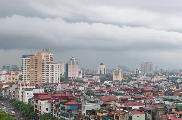 Vista de Hanói após a chuva — Fotografia de Stock