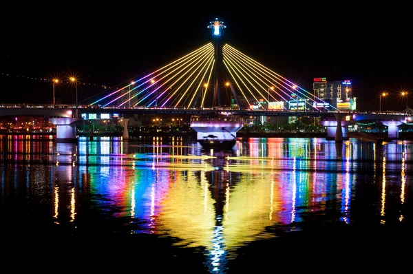 Ponte do Rio Han em Danang — Fotografia de Stock