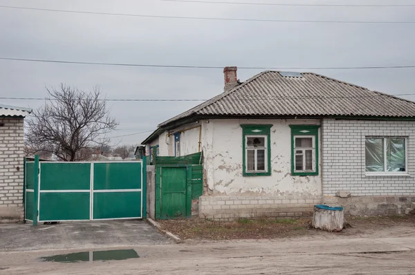 Typisk ukrainsk hus — Stockfoto