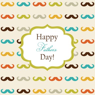 Happy Father's Day card clipart