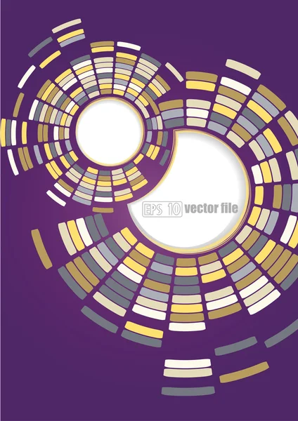 Mozaika abstraktní světlé pozadí vektor — Stockový vektor