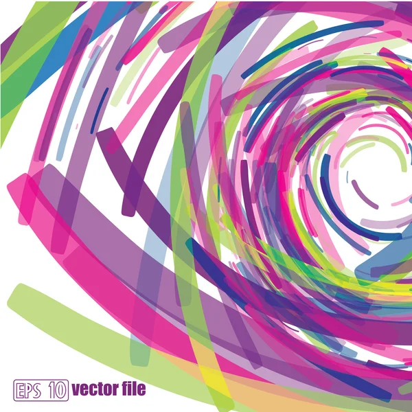 Full-color abstract scribble background — Stock Vector