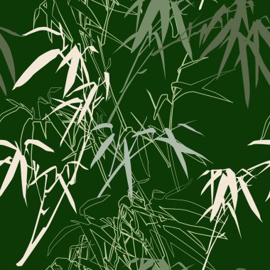 Bambu çiçek Dikişsiz desen arka plan