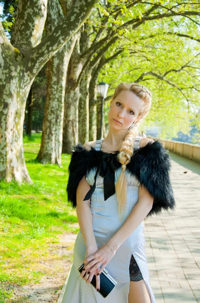 stock image Beautiful young woman