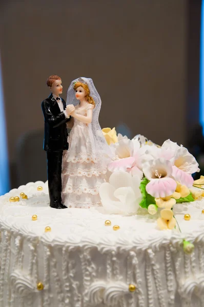 Primer plano de pastel de boda —  Fotos de Stock