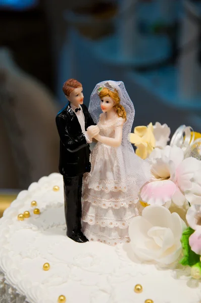 Closeup of wedding cake — Stock Photo, Image