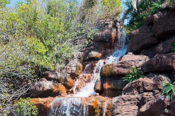 Waterval in de zoo van los angeles — Stok fotoğraf
