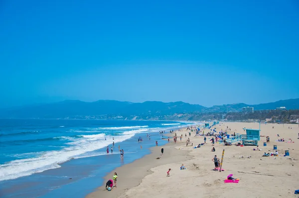 Пляжи Санта-Моники — стоковое фото