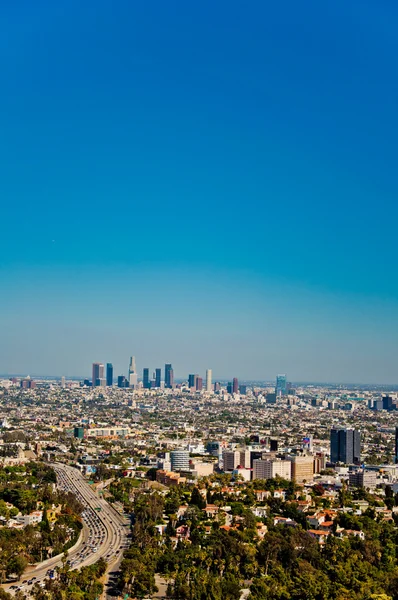 洛杉矶的摩天大楼 — 图库照片