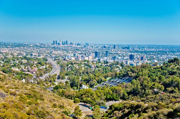 Небоскрёбы Лос-Анджелеса — стоковое фото