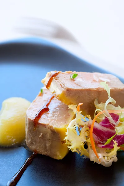 Foie gras z bliska. — Zdjęcie stockowe
