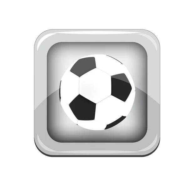 Boutons couleur football — Image vectorielle