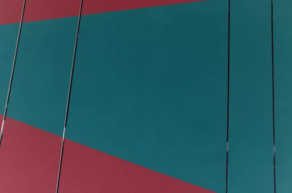 Стены украшены контрастными цветами — стоковое фото