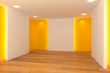 Sarı boş oda
