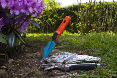 Garden tools clipart