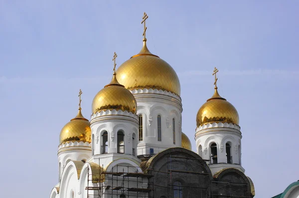 Kościół Narodzenia Pańskiego w mieście Krasnojarsk (03) — Zdjęcie stockowe