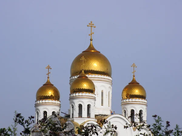 Geburtskirche in der Stadt Krasnojarsk (02.) Stockbild