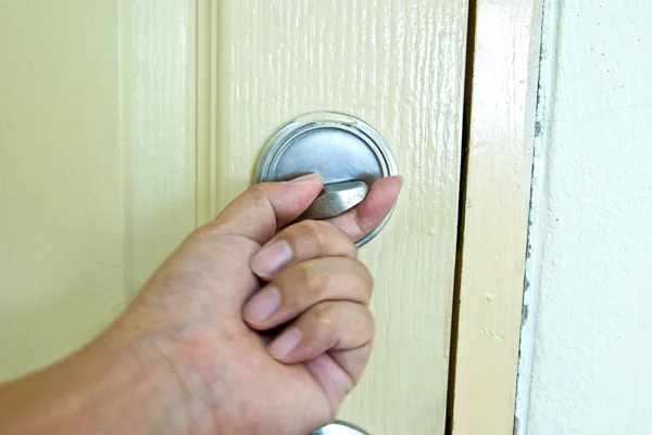 Locking door — Stock Photo, Image
