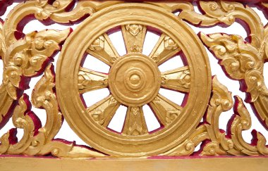 Wheel of Dhamma clipart