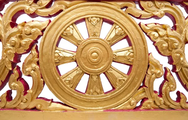 Ruota del Dhamma — Foto Stock