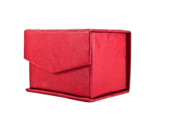 Piros doboz — Stock Fotó