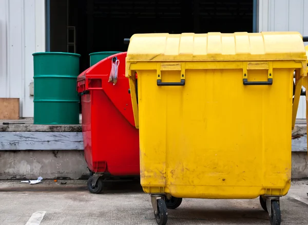 Caixas de reciclagem — Fotografia de Stock