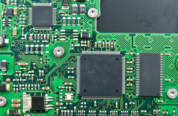 Hard drive circuit board — Stock Photo, Image