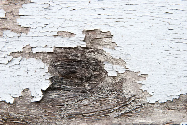 Descascamento de tinta no fundo de madeira velha — Fotografia de Stock