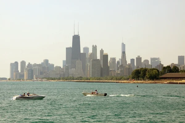 Noordelijk strand in chicago — Stockfoto