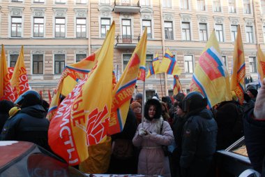 Ücretsiz seçimleri St Petersburg (Rusya) 4 Şubat 2012 tarihinde Toplantı