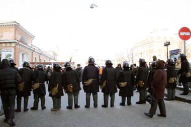 Ücretsiz seçimleri St Petersburg (Rusya) 4 Şubat 2012 tarihinde Toplantı