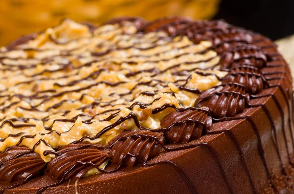 Alman çikolata fudge kek — Stok fotoğraf