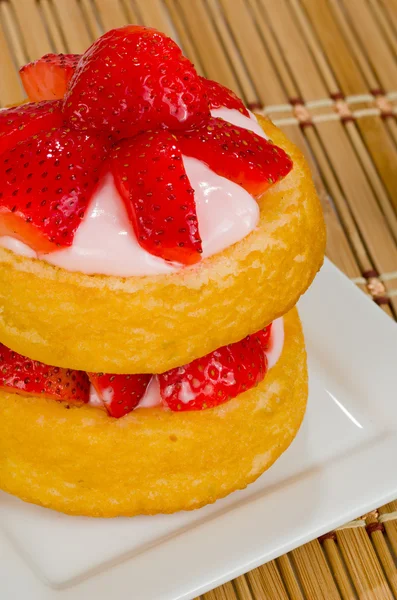 Strawberry Shortcake — Stok Foto