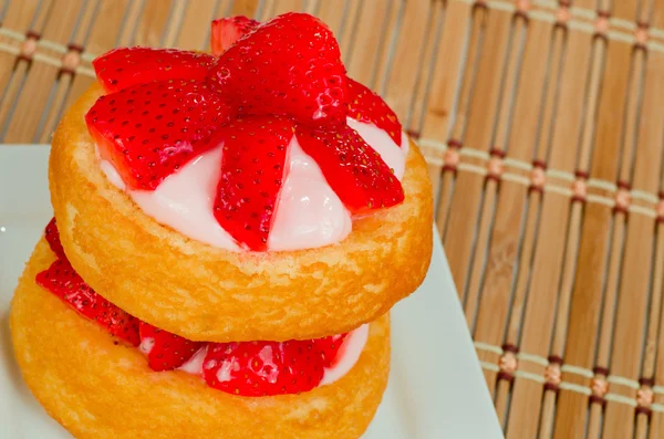 Strawberry Shortcake — Stock Photo, Image