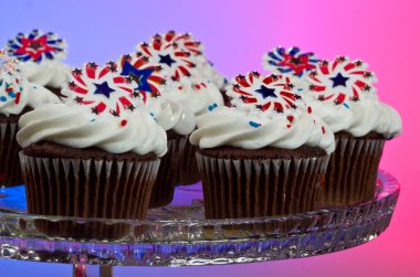 American Cupcakes clipart