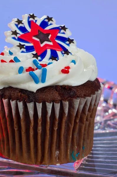 Amerikaanse cupcake — Stockfoto