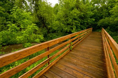 Wooden Bridge clipart