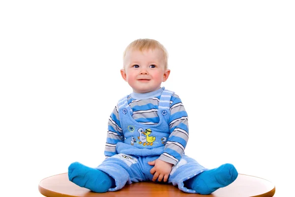 Een klein kind gelukkig — Stockfoto