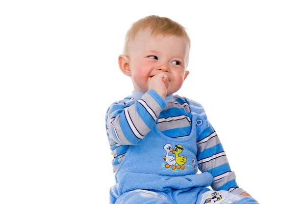 Küçük bir çocuk gülümseme — Stok fotoğraf